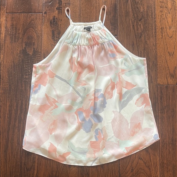 RW&CO. Tops - RW&C0. Floral Pastel Halter Top